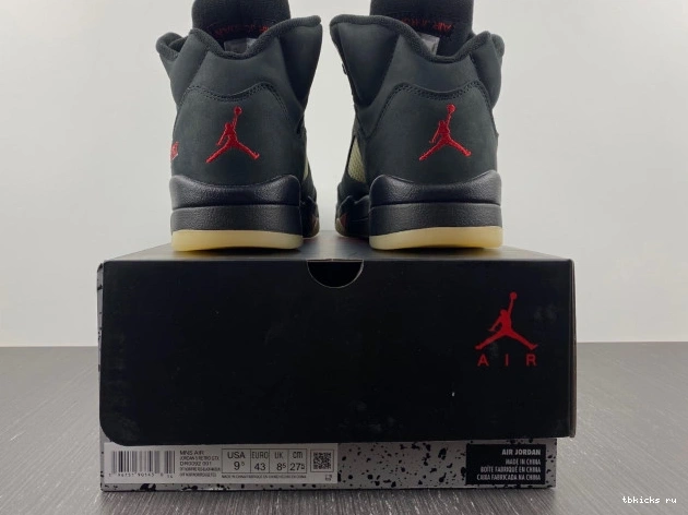 Reps TB Air 5 Noir Off DR0092-001 Gore-Tex Jordan 0818